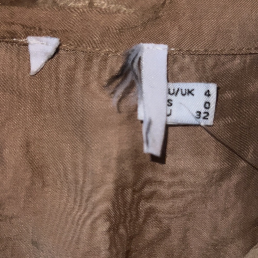 Princess Polly Forbidden Shirt Brown Size 0 Brand new without tags - Picture 4 of 4